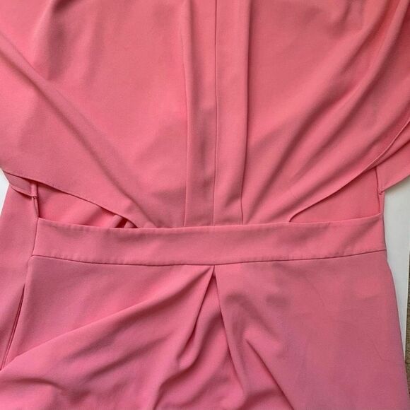 Tome Picasso Dress 16 pink plus size solid mini monotone - Picture 7 of 14